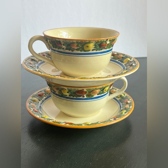 VTG Adams English Titianware Teacup and Saucer 1649. Price Per Set. 6 Sets Avail - Picture 10 of 10